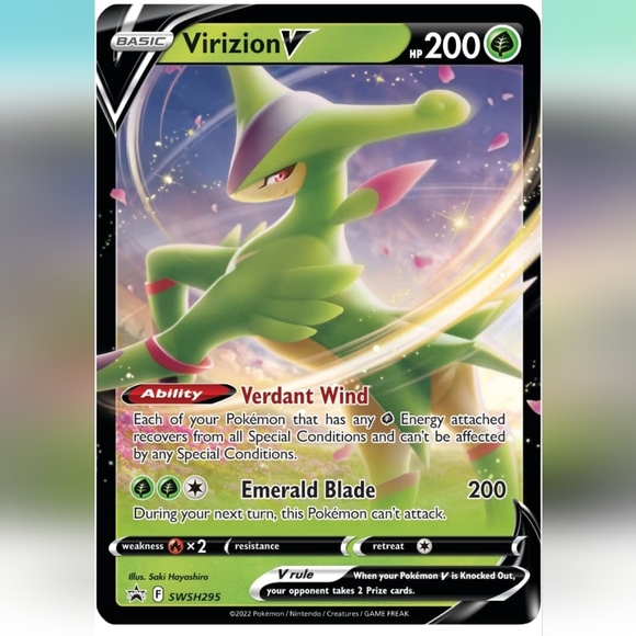 Pokemon Virizion V Box - Picture 2 of 5